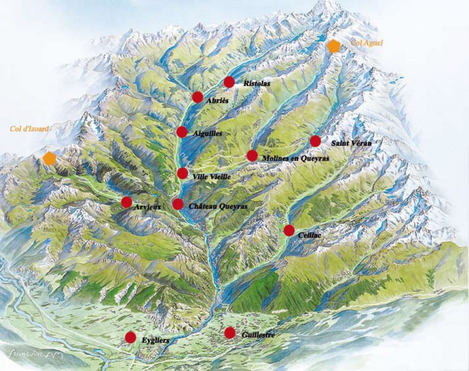carte du PNR